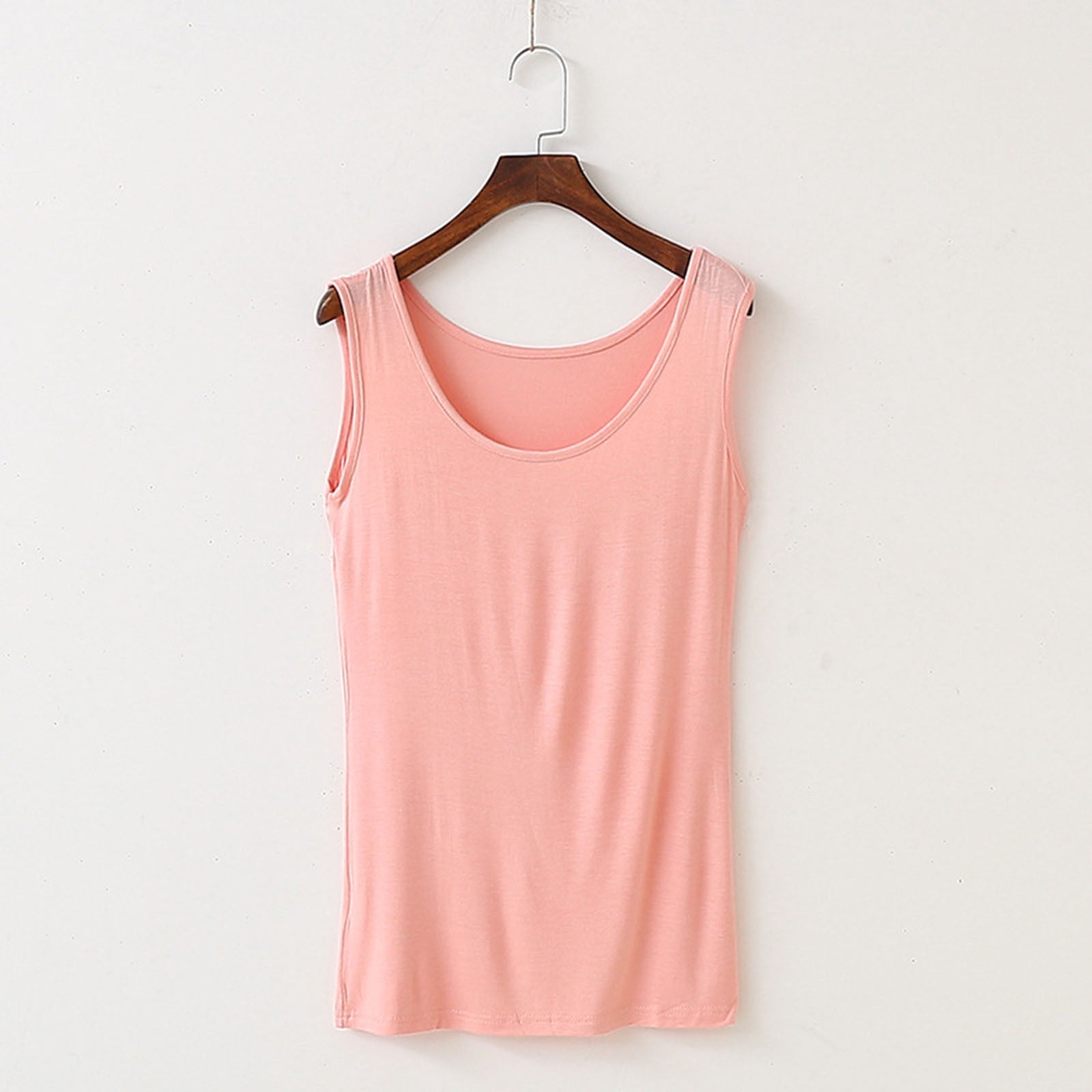 FAIWAD Sleeveless Tops for Women Summer Loose Scoop Neck Tank Tops Casual Plus Size Tee Shirts