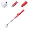 thumbnail image 6 of funtasica Telescopic Golf Swing Training Aid Alignment Stick Rhythm Balance Tool Flexibility Grip Rod Warm up Stick for Outdoor Hitting Red, 6 of 8