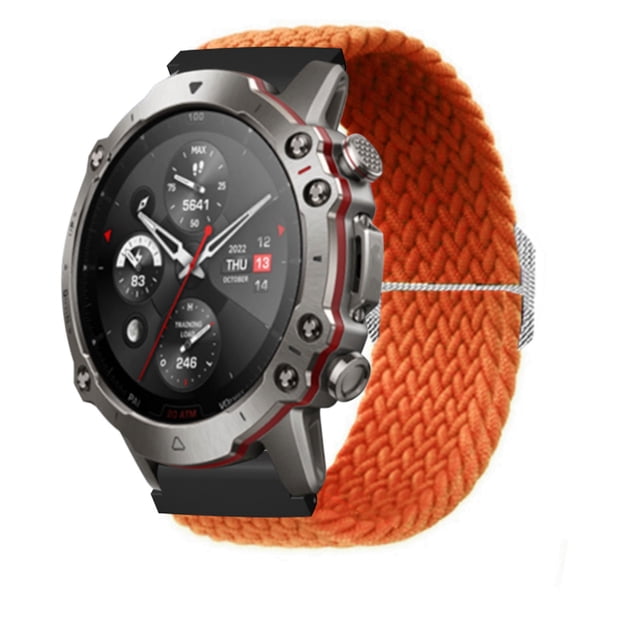 Nylon Woven Watch Strap Adjustable Buckle Wristband Replacement Sports Watch Band For Fenix 7 6 5