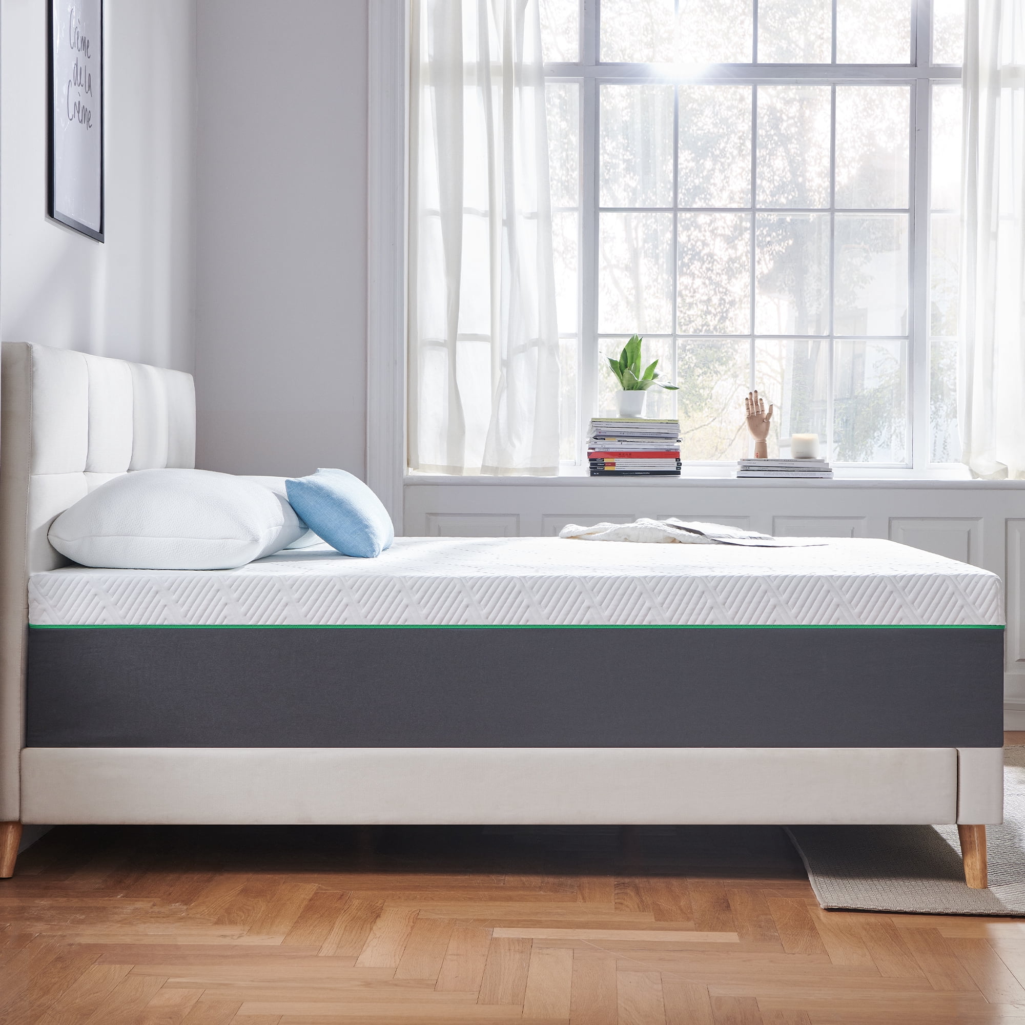 Full Size Mattress, FCCTO 12" Memory Foam Mattress in a Box,Adult