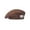 Coffee, variant on Beanies for Women and Men Square Lattice Pile Hats Retro Warm Fashion Hat Casual Solid Color Headwear Coffee
