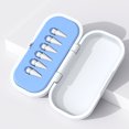 thumbnail image 4 of Pencil Tips Storage Box for Apple Pencil Anti-scratch Magnetic Protective Case Covers for Ipencil Stylus Pen Nibs Organizer Box Blue B, 4 of 6