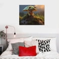 thumbnail image 4 of Nawypu Frogs And Mushrooms Canvas Posters And Prints Wall Art Paintings Suitable for Living Room Wall Decor Canvas Painting Wall Art Poster for Bedroom Living Room Decor, 4 of 4