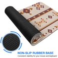 thumbnail image 6 of Long Mouse Pads for Desk,Brown Ethnic Arrow Pattern Desk Mats on Top Of Desks, Desk Mouse Pad Extra Large with 3mm Non-Slip Base and Stitched Edge for Gaming,Office,Work,Home 31.5"x11.8", 6 of 6