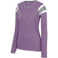 thumbnail image 2 of Ladies Long Sleeve Fanatic Tee S Lavender/Slate/White, 2 of 6