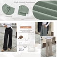 thumbnail image 3 of SUNBS Womens Wide Leg Sweat Pants For Women Lounge Pants With Pockets Drawstring, 3 of 9