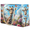 Multicolour 3, variant on Giraffe Tote Beach Bag for Women Ladies Large Zipper Beach Bags Cute Waterproof Sandproof Summer Gym Swim Pool Travel Bag
