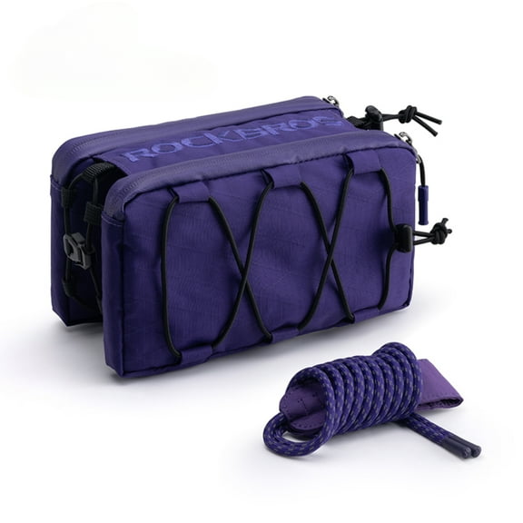 ROCKBROS Bicycle Top Tube Front Frame Bag un-scratching Side Elastic Portable 1L