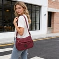 thumbnail image 3 of Lightweight Multi-Compartment Crossbody Bag for Travel Adjustable Strap Casual One-Shoulder Purse Durable Water-Resistant Nylon, Secure Zipper Pockets, Unisex, Versatile for Work, Outdoor, 3 of 6