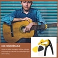 thumbnail image 3 of 1 Set of Guitar Capo Guitars Folk Guitar Tuning Accessory with Guitar Picks, 3 of 9