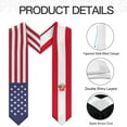 thumbnail image 6 of Peru & USA Flag Graduation Sash for International Students, 6 of 9