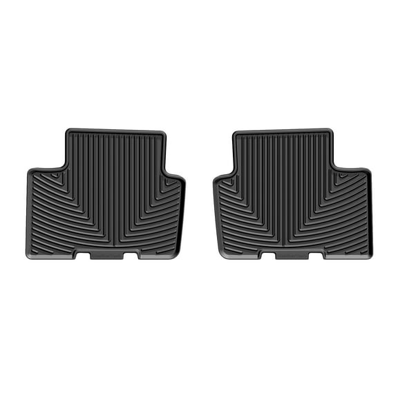 WeatherTech All-Weather Floor Mats compatible with 2019-2023 Ford Ranger - 2nd Row, Black