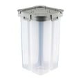thumbnail image 1 of Contenedor hermético para almacenar granos de arroz de 2,3 l para alimentos secos. Gris, 1 of 9