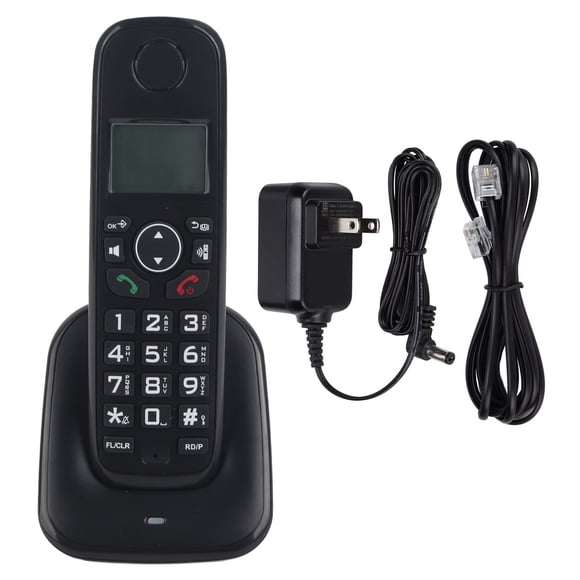 Handheld Phone,D1001 Cordless Speakerphone Multifunction Cordless Handset Cordless Speakerphone World-Class Design