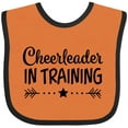 thumbnail image 3 of Inktastic Cheerleader in Training Boys or Girls Baby Bib, 3 of 4
