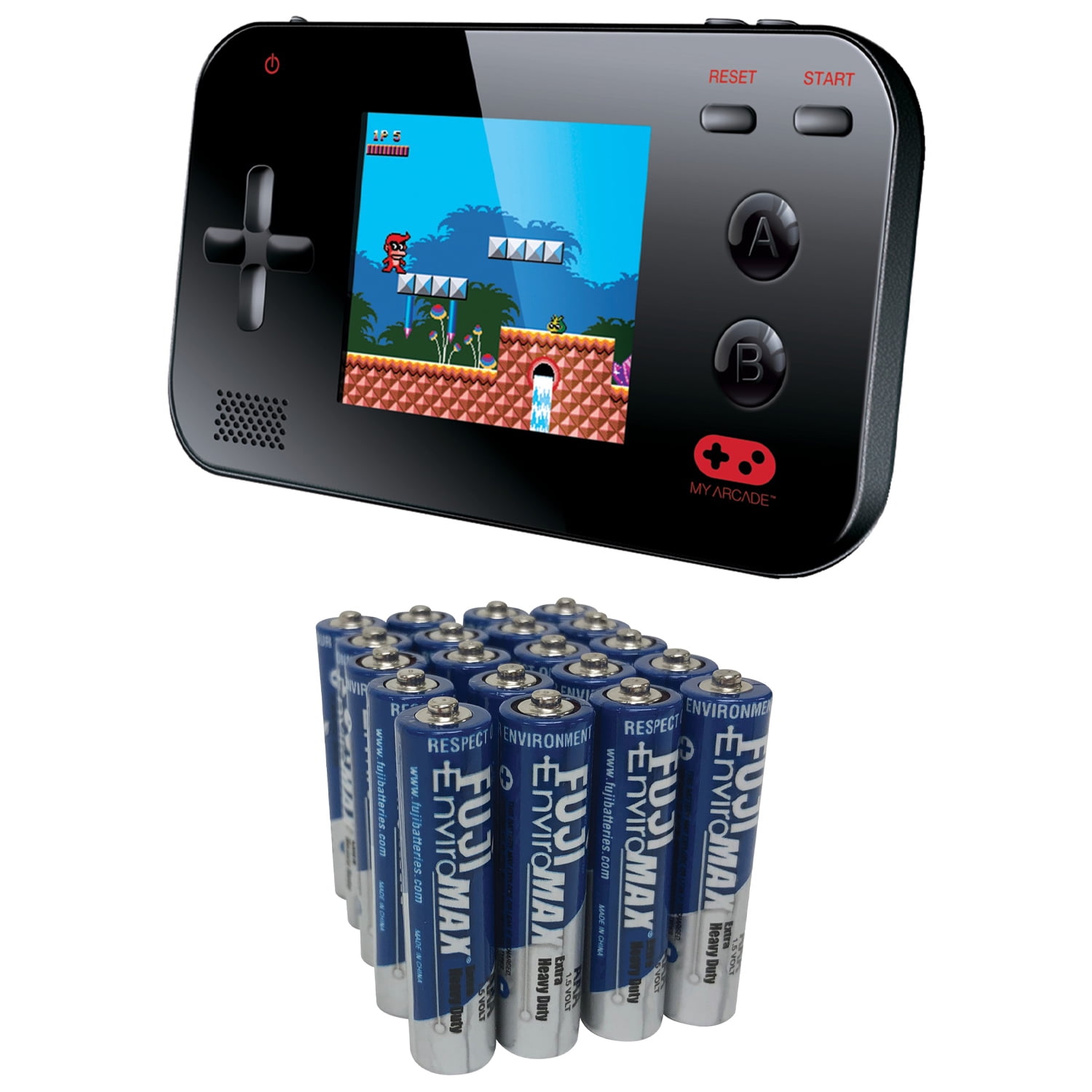 dreamGEAR DGUN2573 My Arcade Gamer V Portable Gaming System (Black