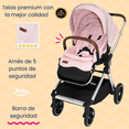 thumbnail image 3 of Carriola 4 En 1 Georgina LX | Reversible | Portabebé Ibaby rosa, 3 of 10