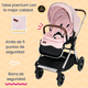 thumbnail image 3 of Carriola 4 En 1 Georgina LX | Reversible | Portabebé Ibaby rosa, 3 of 10