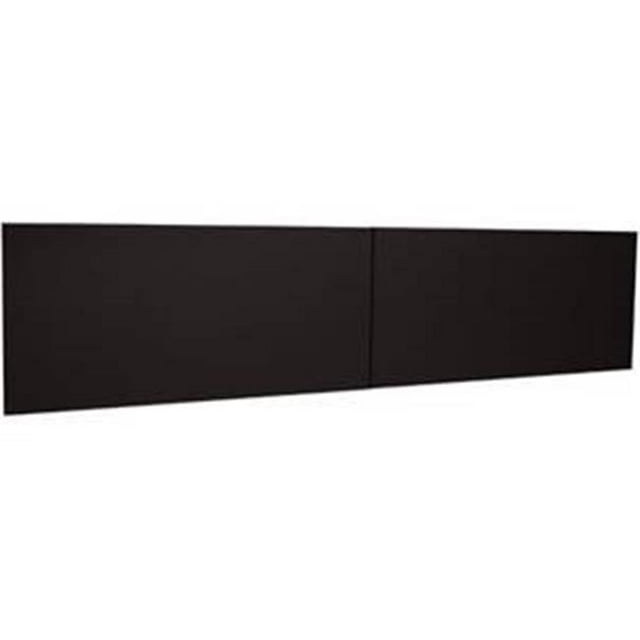 Commercial Desk Series Vaisselier Empilable Noir, 72 Po