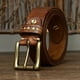 thumbnail image 4 of Cinturón de piel de vaca con hebilla de alfiler para hombre, estilo retro desgastado, personalizado, de primera capa, lavado, personalizado, para jeans, 4 of 6