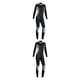 thumbnail image 3 of Chaqueta Térmica Gruesa Eigraketly para Mujer Negra Traje de Baño XS 2Conjunto, 3 of 6