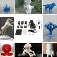 thumbnail image 1 of FDM Mini 3D Printer, Fully Assembled Auto Leveling 3D Printers Kit, High Printing Accuracy Uniform Heating Printer with Unique Button System for Kid Beginners, 1 of 8