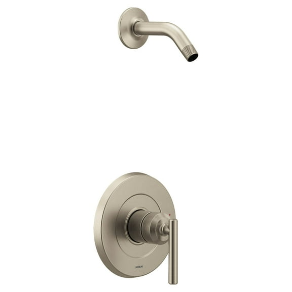 Moen UT2902NHBN Gibson M-CORE 2-Series 1-Handle Shower Trim Kit in Brushed Nickel