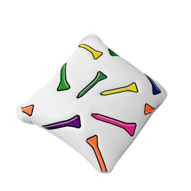 tredstone Golf Mallet Putter Head Cover Golf Club Headcovers Protect Square 12.5x12cm