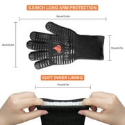 Log Burner Fire Heat Proof Resistant Glove Wood Coal Stove Fireplace Pit