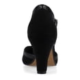 thumbnail image 3 of Journee Womens Olina Round Toe High Block Heel Pumps, Widths Available, 3 of 10