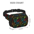 thumbnail image 4 of Easygdp Play Game Start Fanny Packs para Mujeres y Hombres, Bolsa de Cinturón, Bolsos de Cruz para Trabajo/Correr/Senderismo, 4 of 9