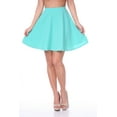 thumbnail image 2 of White Mark Women's Flared Mini Skirt, 2 of 3