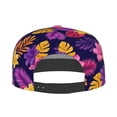 thumbnail image 4 of Easygdp Purple Flower Baseball Cap with Adjustable Flat Suitable for Head Circumference 22.4-23.6 in, 4 of 9