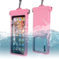 thumbnail image 1 of Estuche Impermeable Transparente Bolsa Seca Estuche Para Teléfono Subacuático Con Cordón Estuche De Playa Compatible Con Iphone 11/11 Pro Max / Xs Max / Xr / X / 8 / 8P Galaxy S20 Cateissary EL018092-02, 1 of 5