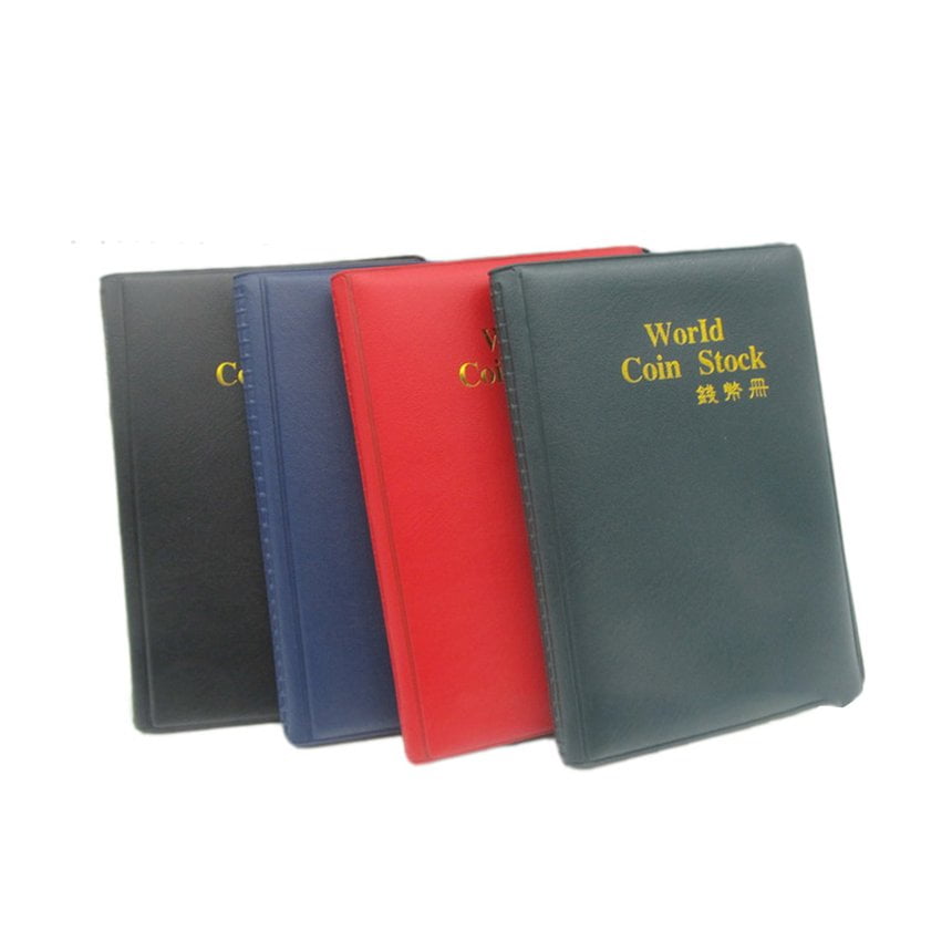 Hotop 120 Pockets Coin Holder Collection Coin Storage Album Book For Collectors,