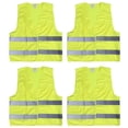 thumbnail image 2 of Chaleco de seguridad para averías, 4 piezas Chaleco de seguridad de alta visibilidad Chaleco de seguridad reflectante de alta visibilidad Solución innovadora, 2 of 9