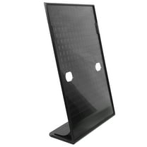 WORGEOUS Sign Holders Poster Stand Brochure Paper Display Table Rack Transparent