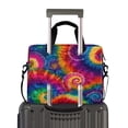 thumbnail image 2 of 16" Laptop Briefcase for Work Travel Laptop Shoulder Bag Carrying Handbag Laptop Case Colorful Tie-dye with Swirling, 2 of 8