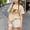 Beige, variant on LvhaoGJOB Little Kids Girls T-Shirt and Shorts Outfit Set, Beige - large Beige bow graphic, notebook print with pink bow