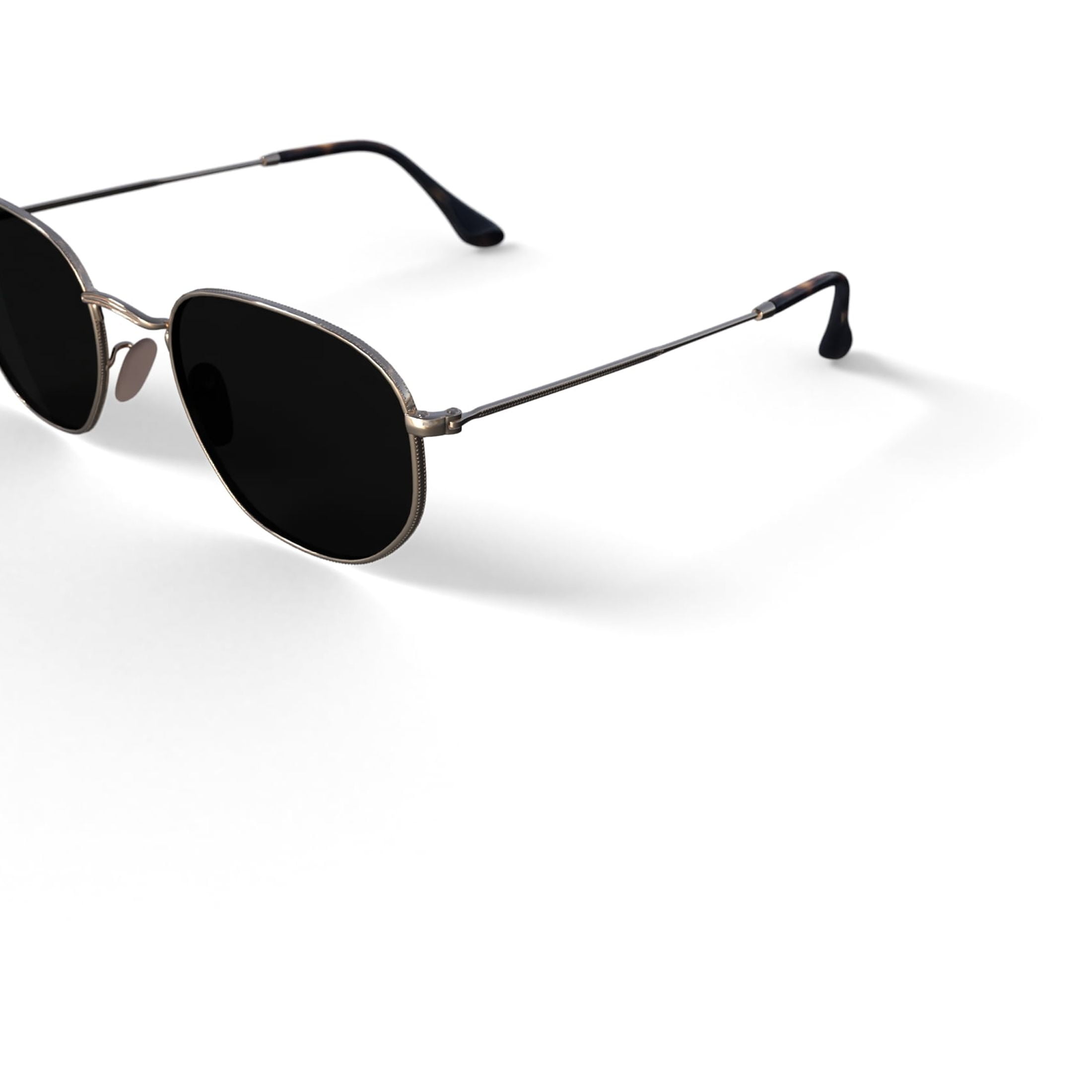 Ray-Ban Rb3548n Evolve Photochromic Flat Lens Hexagonal Sunglasses