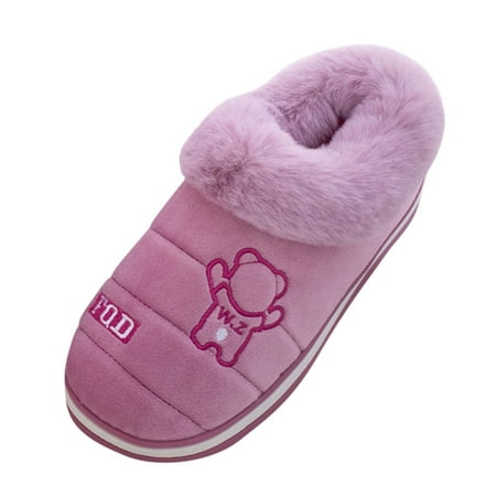

Qufokar Funky Monkey Flip Flops Women Slip On Slippers for Women Indoor Women Slippers Autumn And Winter Fashion And Comfortable Cartoon Cute Bear Thickened Warm Non Slip