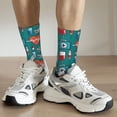 thumbnail image 6 of Vsdgher Medical Elements Crew Socks for Men & Women, Breathable Casual Athletic Ankle Socks, 6 of 6