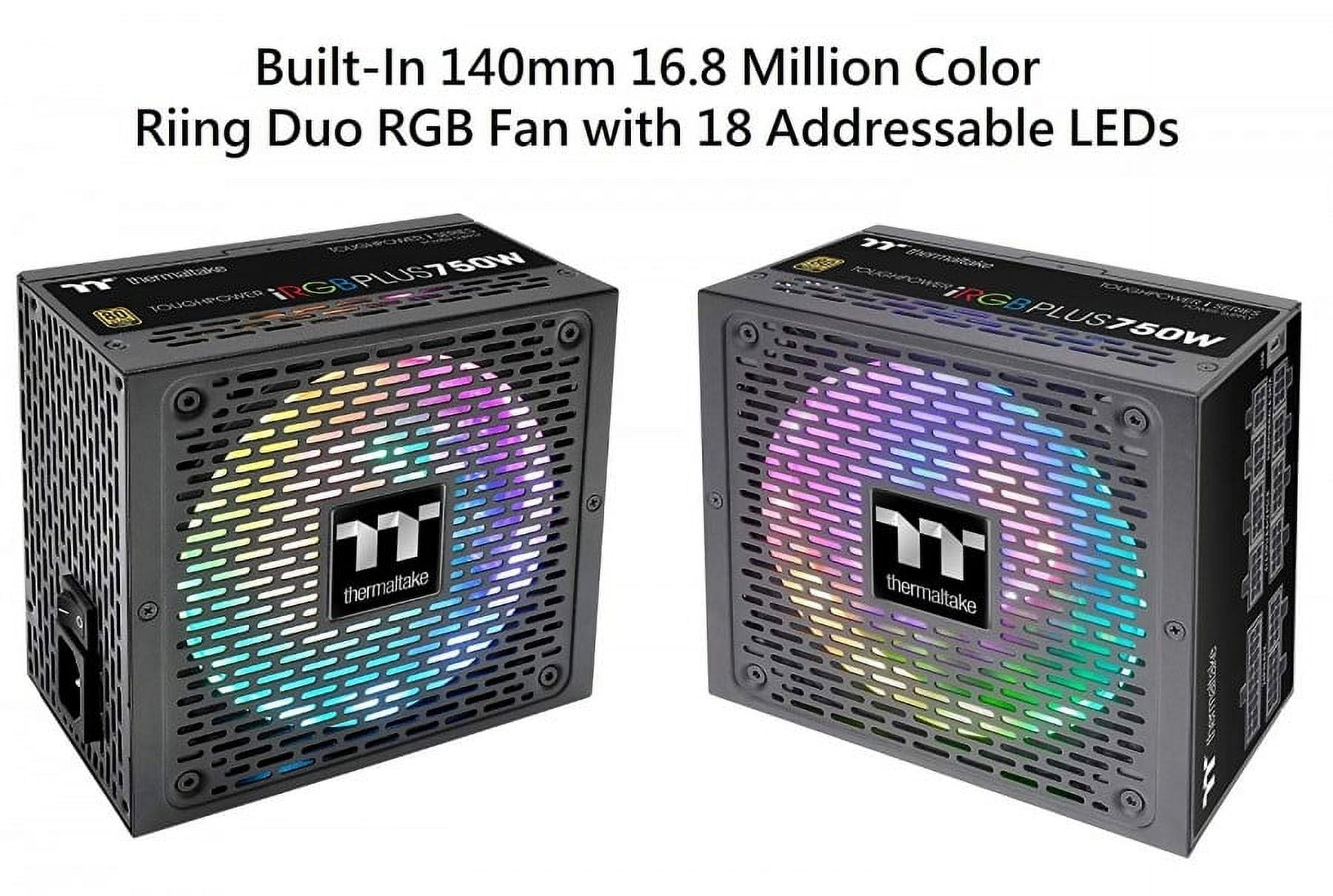 Thermaltake Toughpower 80Plus Gold Full Modular iRGB Plus Digital Power Supply - 750W