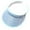 Sky Blue, variant on LPKRT Outdoor Sun Visor Hat Empty Top Wide Brim Visor Cap Summer Beach Uv Protection Straw Hat Beige