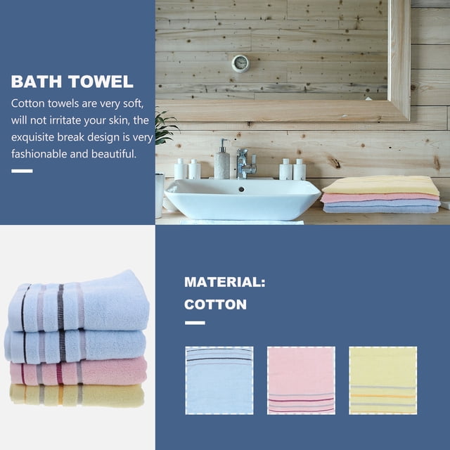 unbranded 4Ud Toallas De De Absorbentes Y Transpirables Para Uso En Casa Colores Surtidos