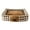 Khaki M, variant on 1 Set Pet Bed Plaid Design Comfortable Warm Cat Dog Winter Sleeping Bed Dog Supplies