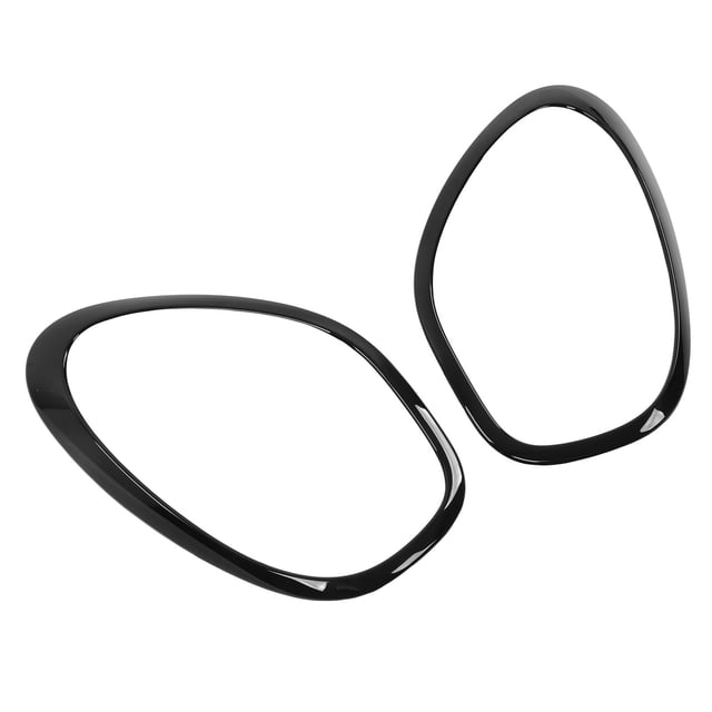 Marco Decorativo de Faros, Marco de Faro Delantero 2 Piezas Cubierta de Lámpara de Cabeza 51139801573 Repuestro para R60