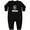 AB-Black, variant on Inktastic Wb Black Doodle Baby Fleece Romper