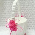 thumbnail image 3 of Cheers.US Beach Wedding Flower Girl Basket Elegant for Wedding Ceremony Party Decoration, 3 of 7