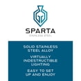 thumbnail image 5 of 15334SS Hinkley Lighting Sparta 6.25 x 3.25 x 3.5 Inch Small Landscaping Dash LED Louvered Brick Light, 5 of 12